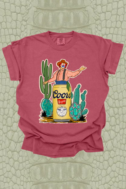 Coors Rodeo Clown Graphic Tee