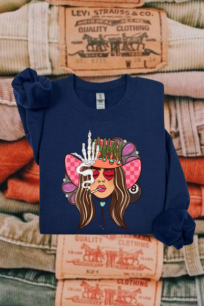 Heart Eyes & High Stakes Sweatshirt