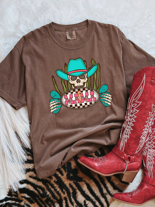 Skull Mama CC Graphic Tee
