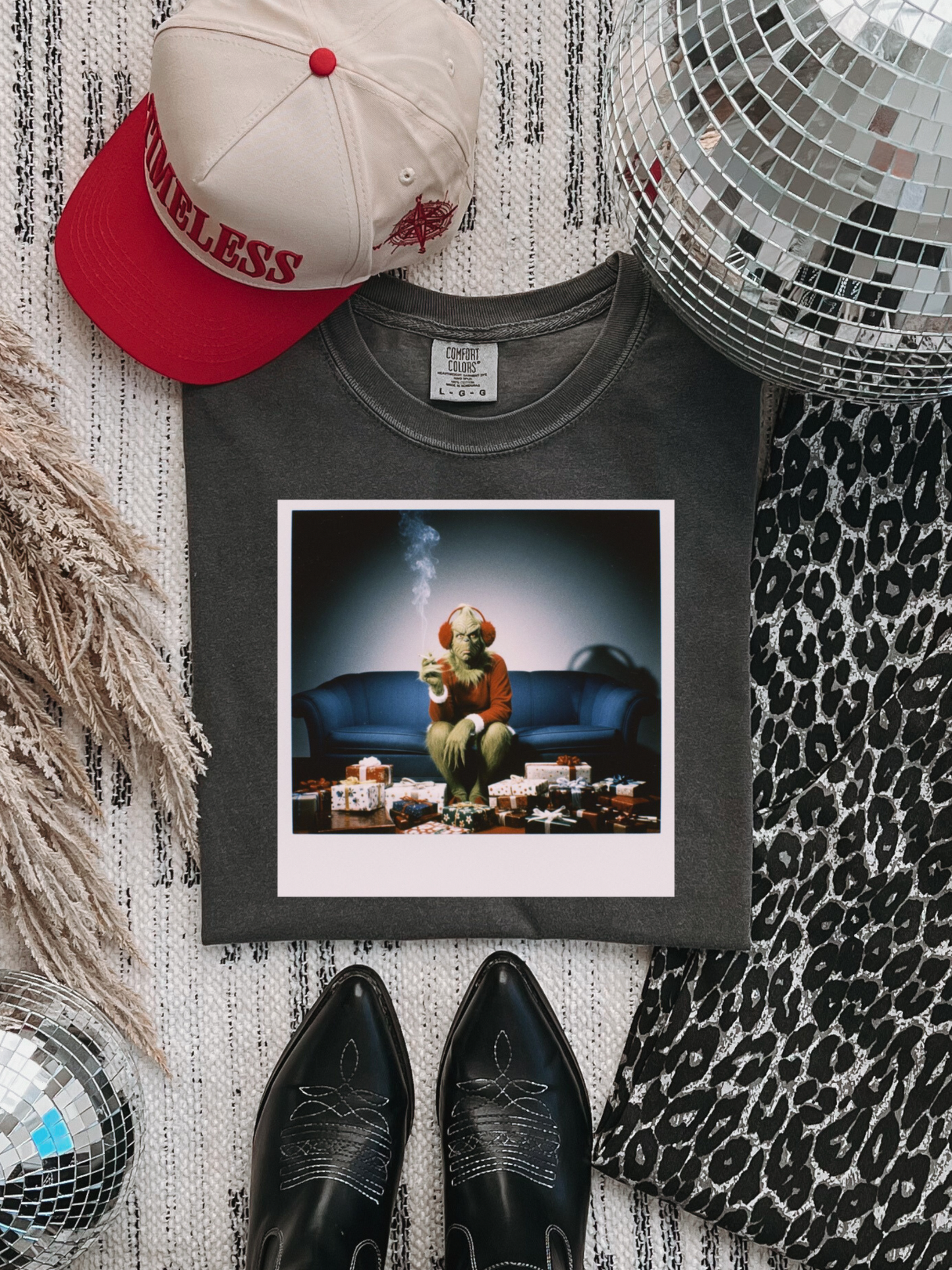 Green Man Polaroid CC Graphic Tee