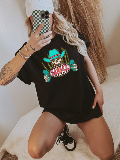 Mama Skull Graphic Tee