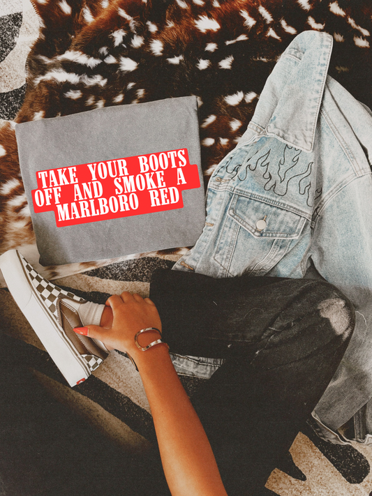 Marlboro Red x Boots CC Graphic Tee
