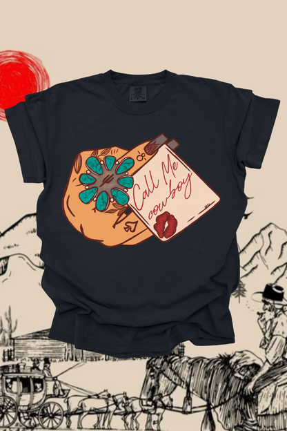 Call Me Cowboy Graphic Tee