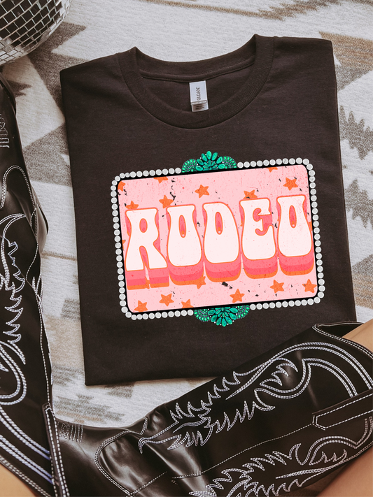 Turquoise Rodeo Graphic Tee