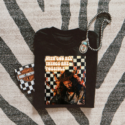 With God Graphic Tee
