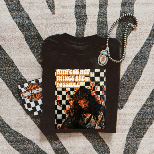 With God Graphic Tee