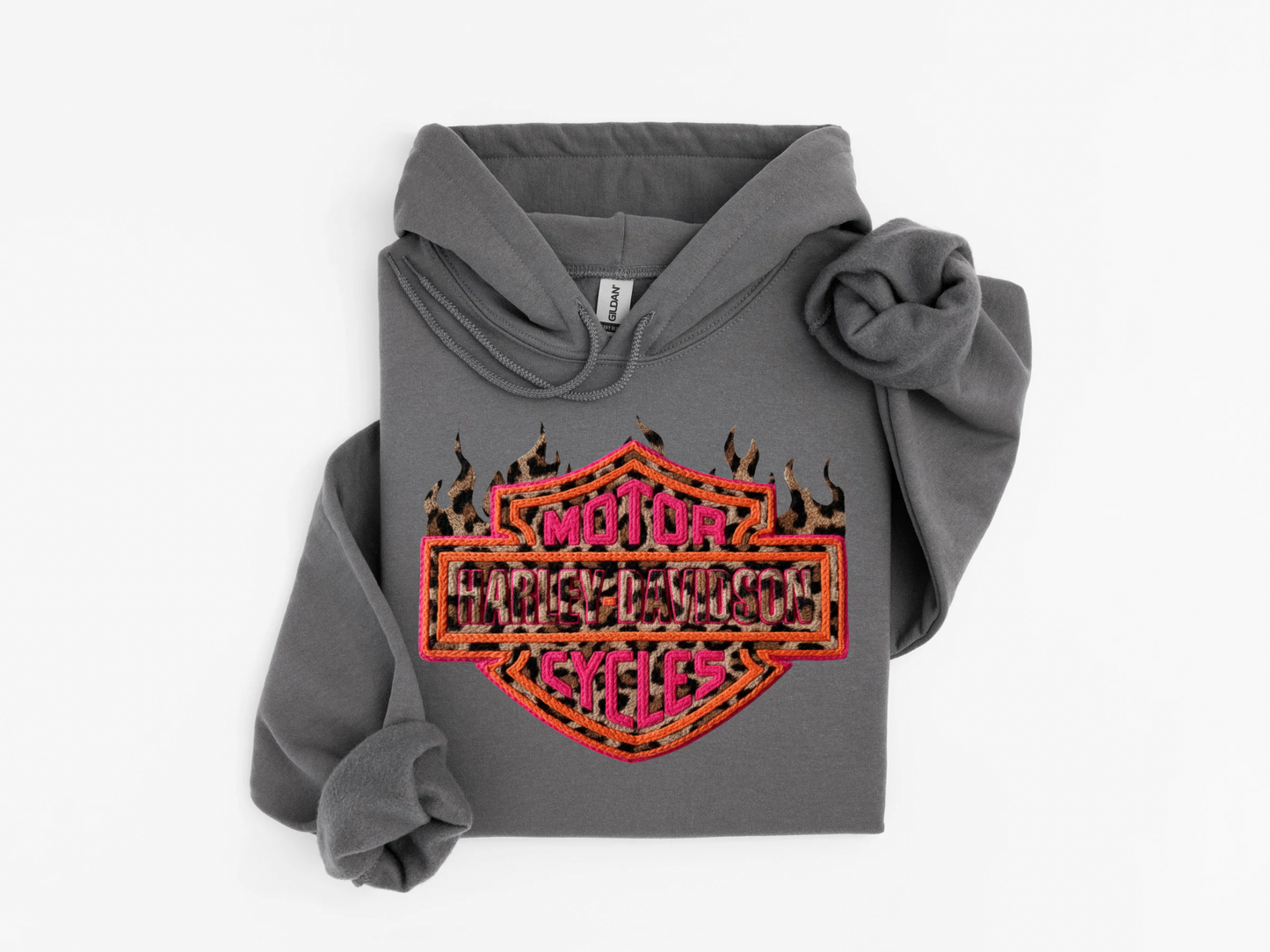 Faux Crochet Davidson Hoodie