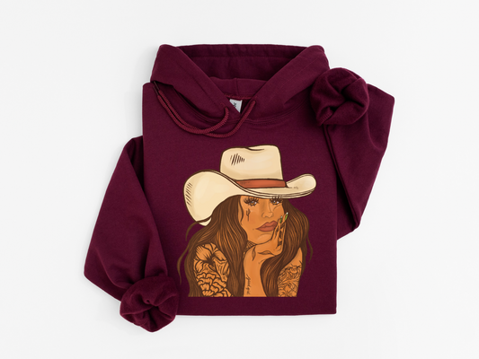 Waiting On A Cowboy 2 Hoodie