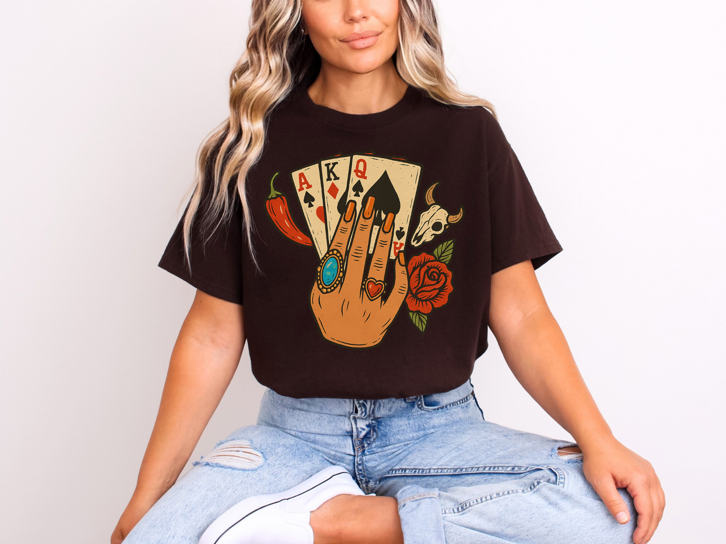Play Your Hand Graphic Tee