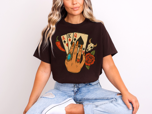 Play Your Hand Graphic Tee