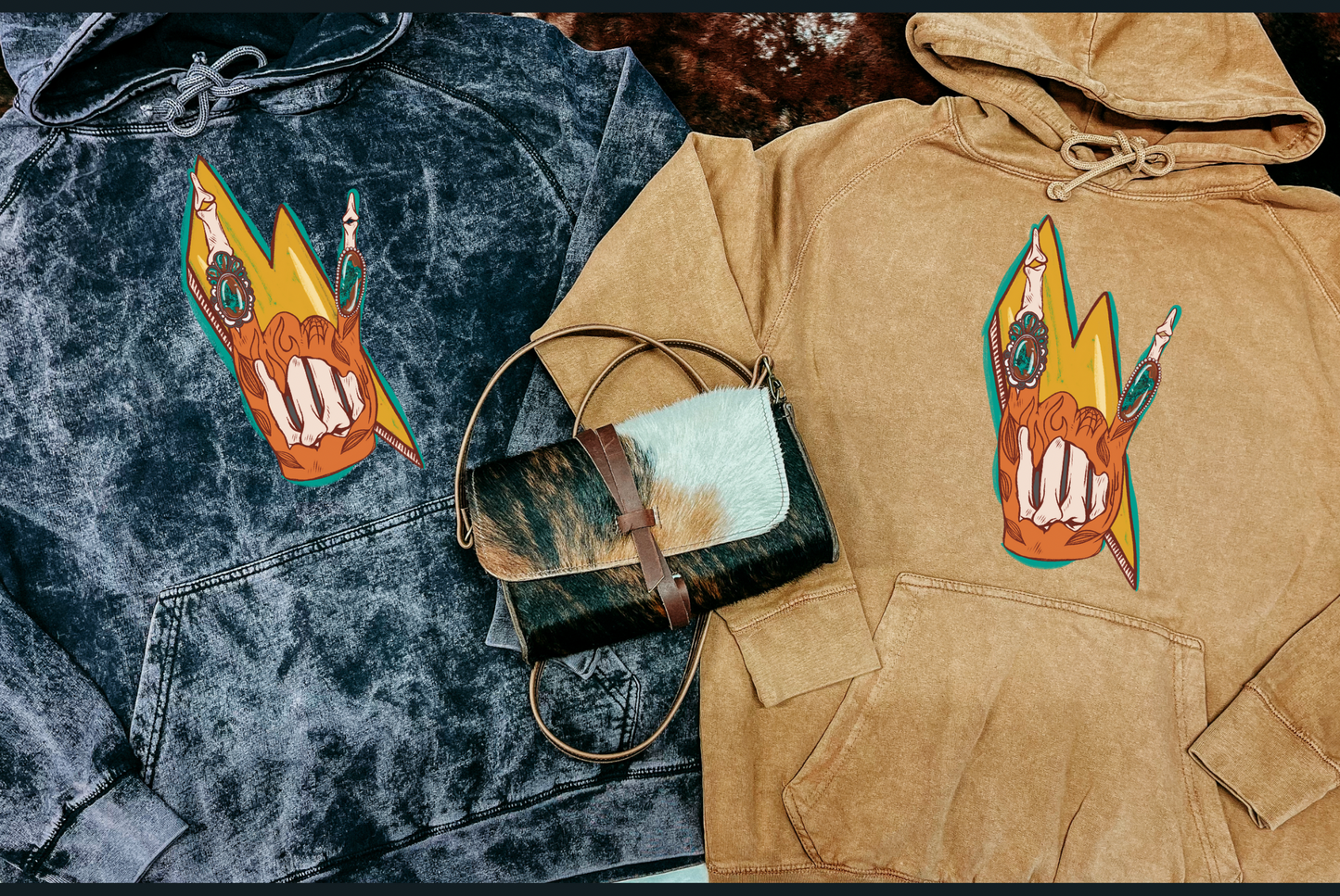 Keep On Mineral Wash Hoodie