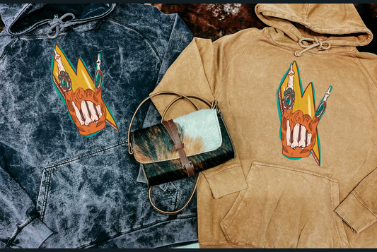 Keep On Mineral Wash Hoodie
