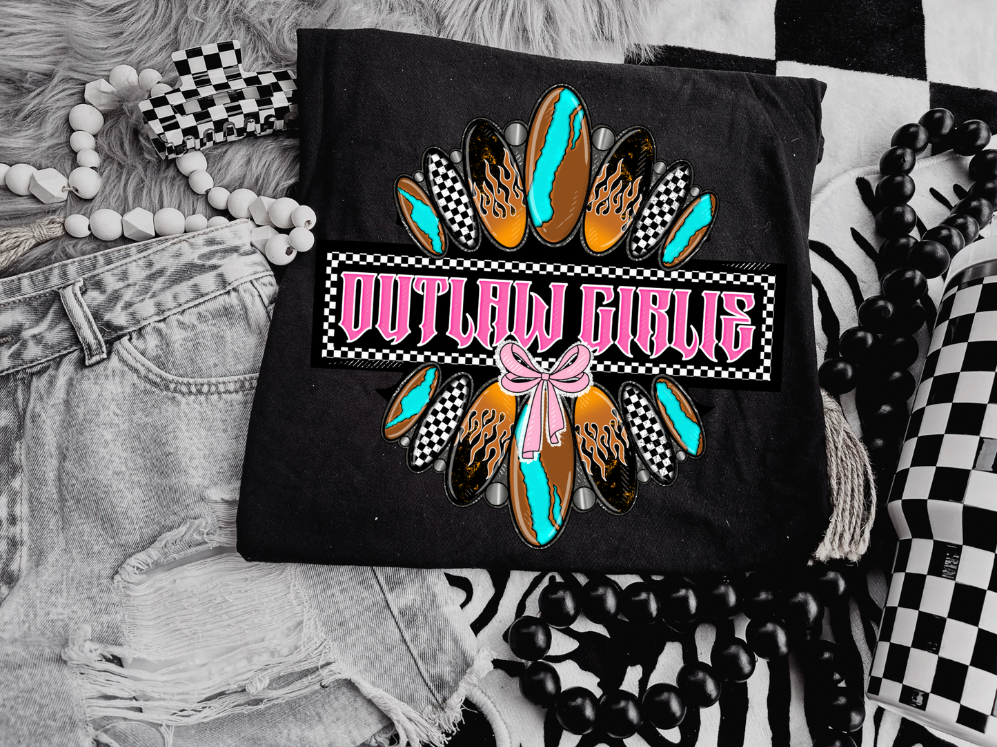 Outlaw Girlie Graphic Tee