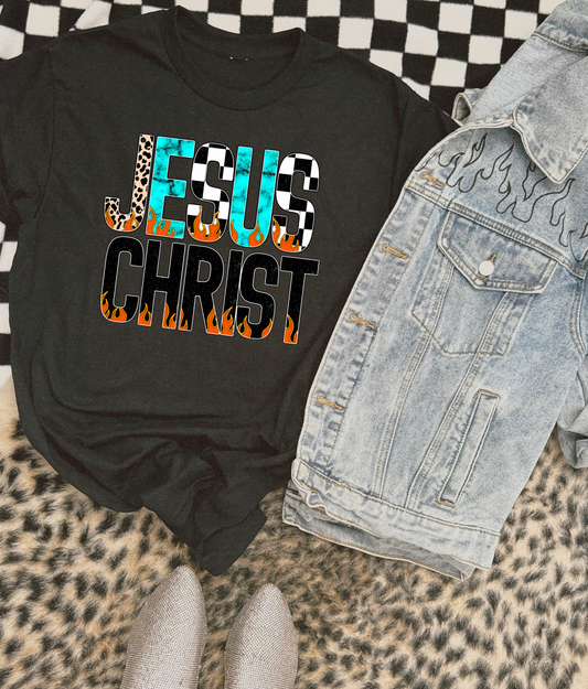 Jesus Grunge Graphic Tee