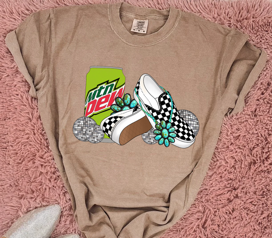 Vans x Mtn.Dew HTV Transfer