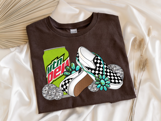 Mtn. Dew X Vans Graphic Tee