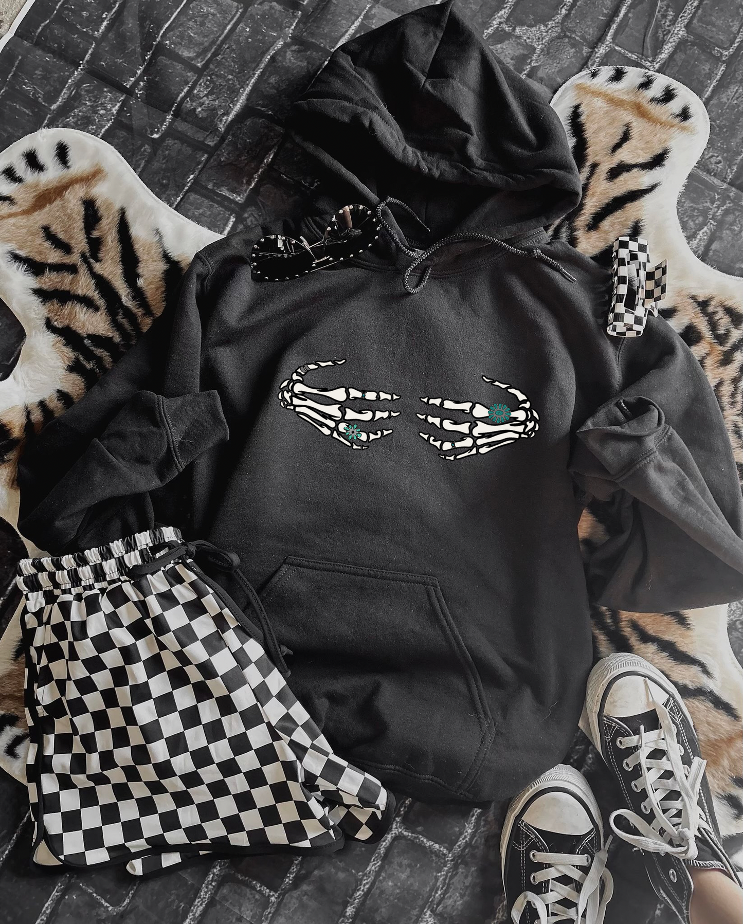 Cowgirl Bones Hoodie