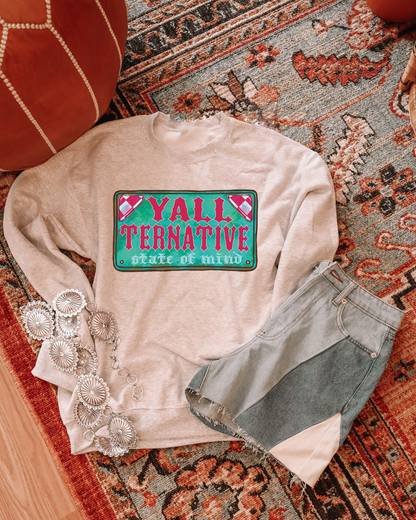 Yallternative State Of Mind Crewneck