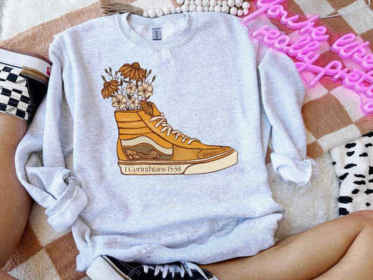 1 Corinthians 15:58 Crewneck