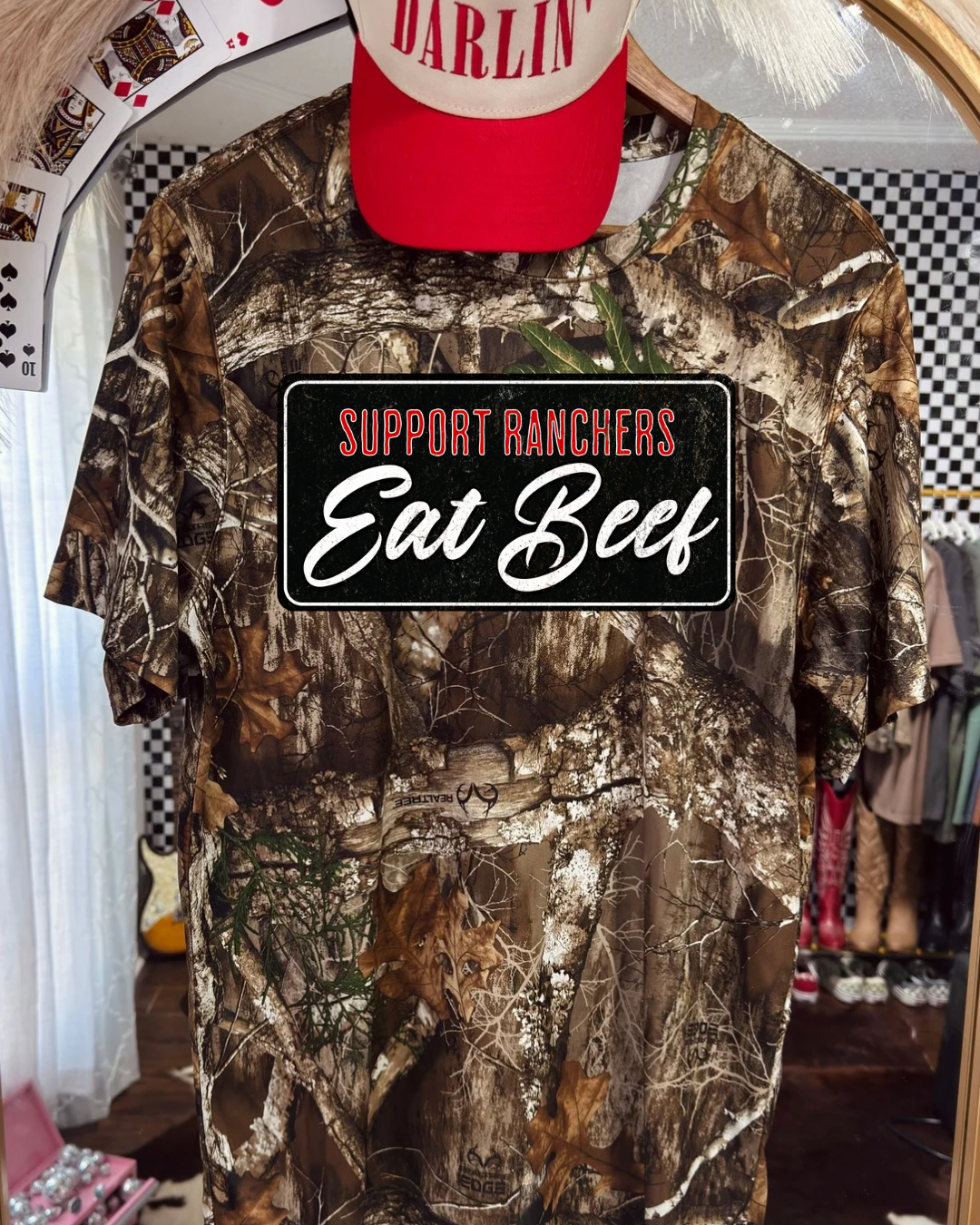 Support Ranchers Camo Tee
