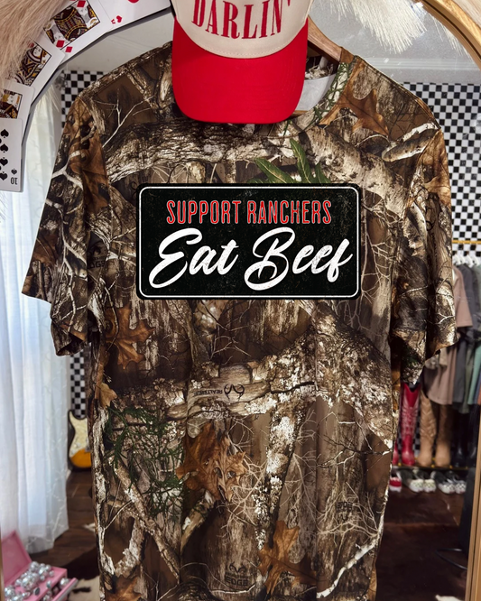 Support Ranchers Camo Tee