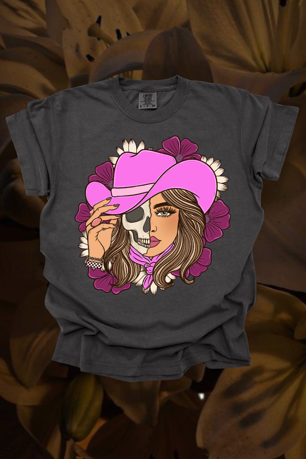 Floral Cowgirl Graphic Tee