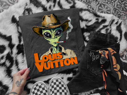 LV Alien Graphic Tee