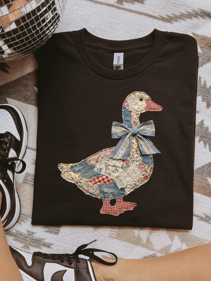 Patchwork Duck Graphic Tee