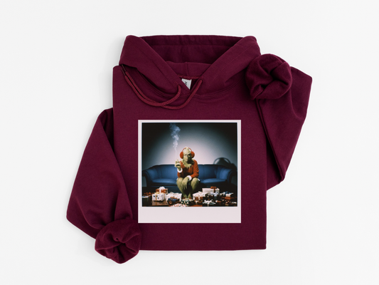 Green Man Polaroid Hoodie