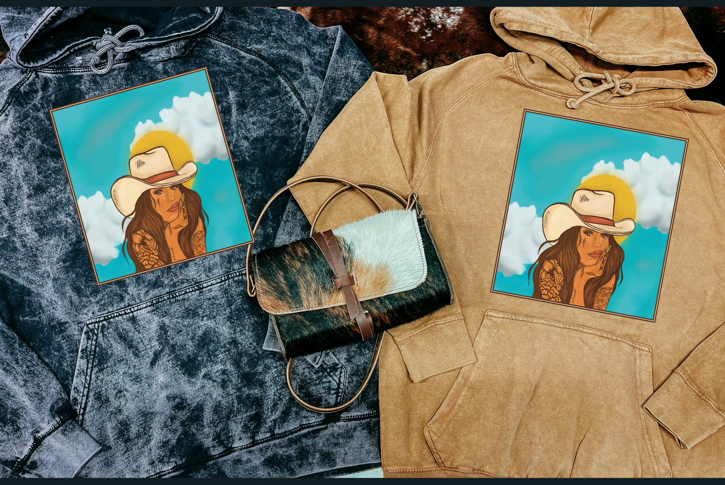 Waiting On A Cowboy Mineral Wash Hoodie