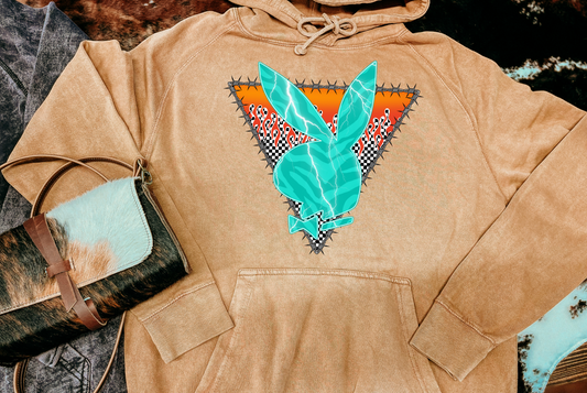 Edgy PB Mineral Wash Hoodie
