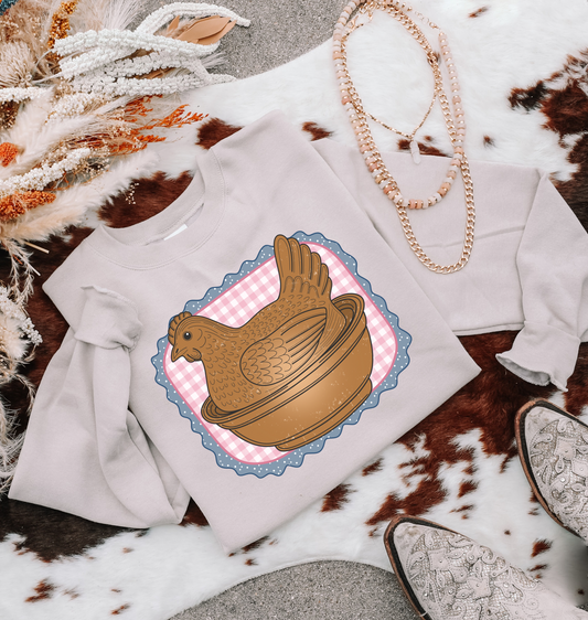 Vintage Hen Crewneck