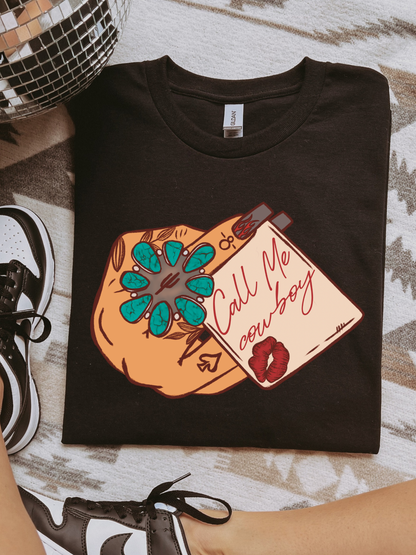 Call Me Cowboy Graphic Tee