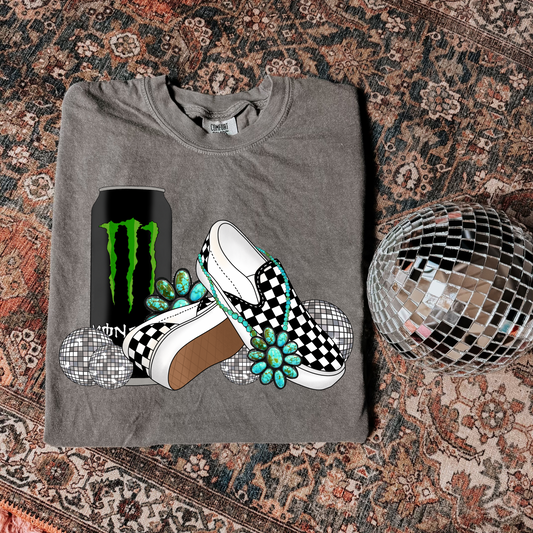 Vans x Monster HTV Transfer