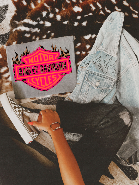 Cheetah Motor CC Graphic Tee