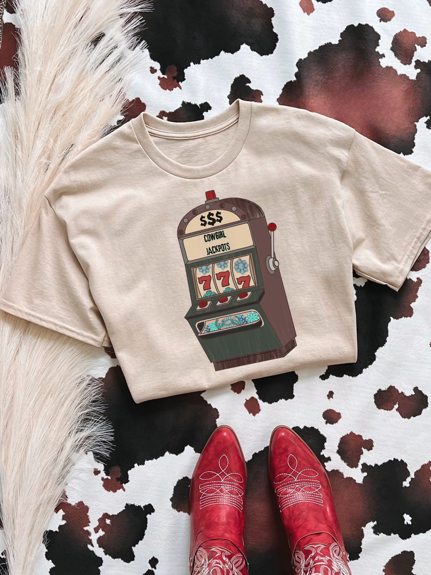 Cowgirl Jackpots Graphic Tee