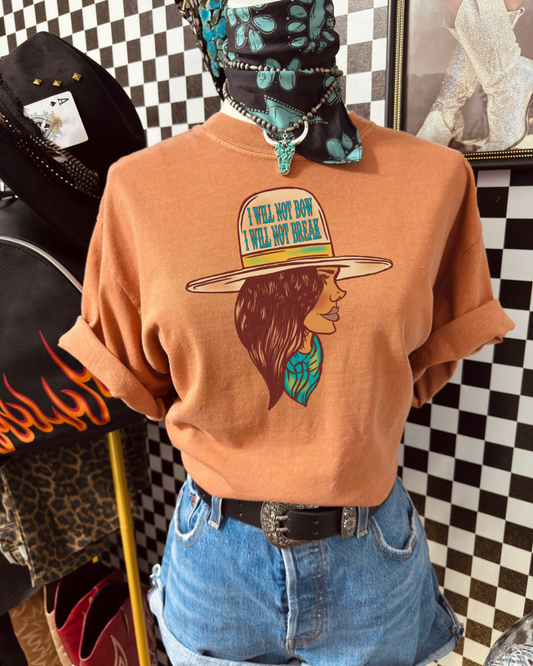 I Will Not Bow CC Graphic Tee
