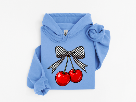 Checkered Cherries Hoodie