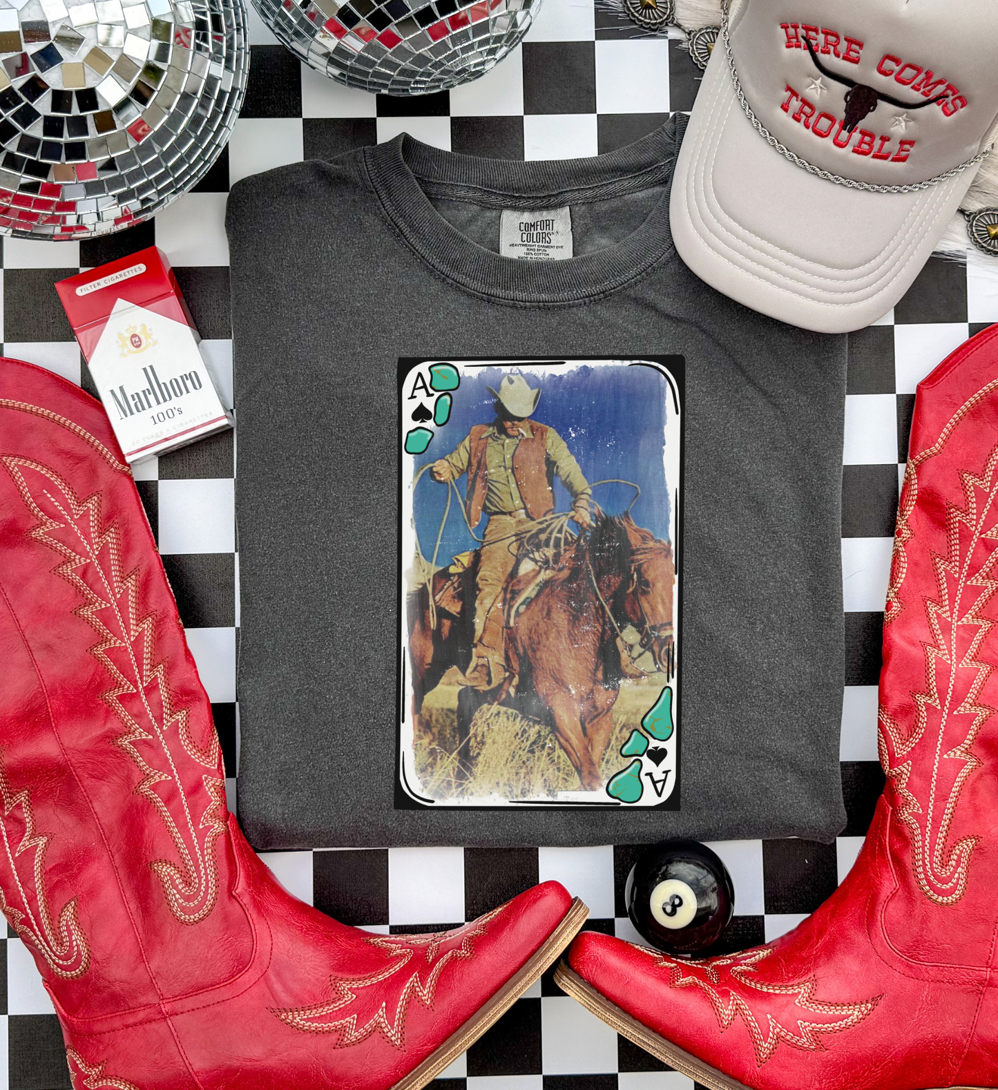 Cowboy Card CC Graphic Tee