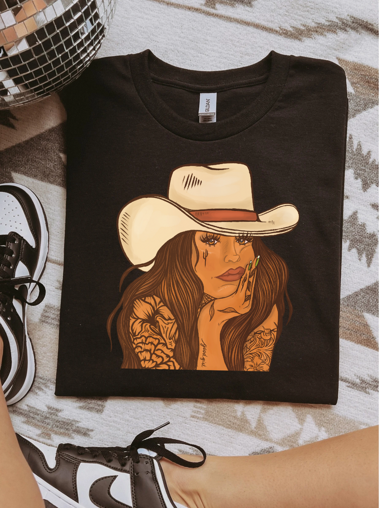 Waiting On A Cowboy 2 Graphic Tee