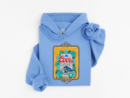 Rocky Mountain Turquoise Hoodie