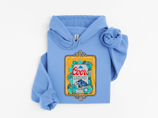 Rocky Mountain Turquoise Hoodie