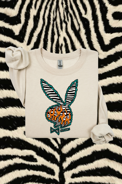Zebra PB Bunny Sweatshirt