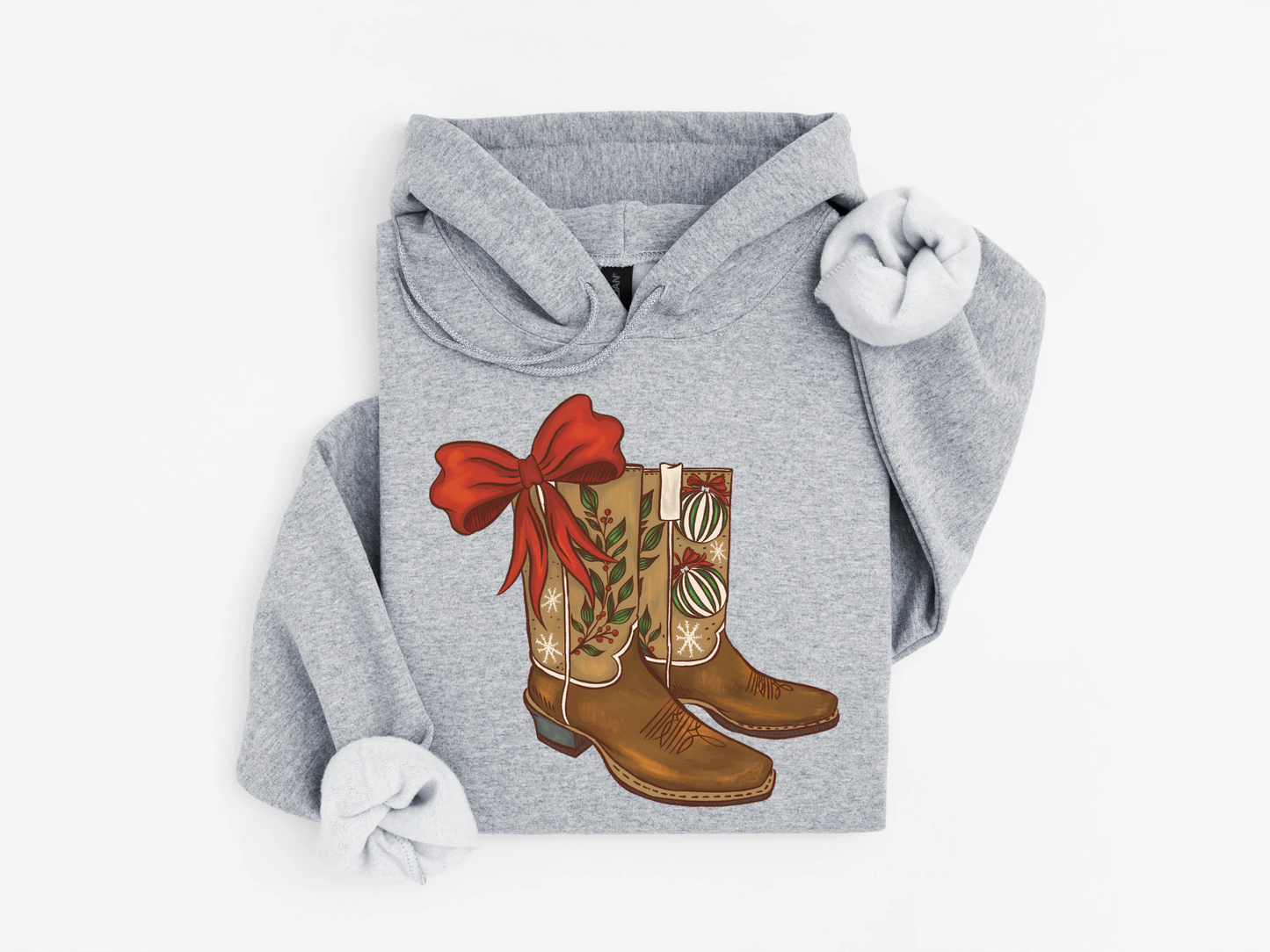 Cowboy Boots Hoodie