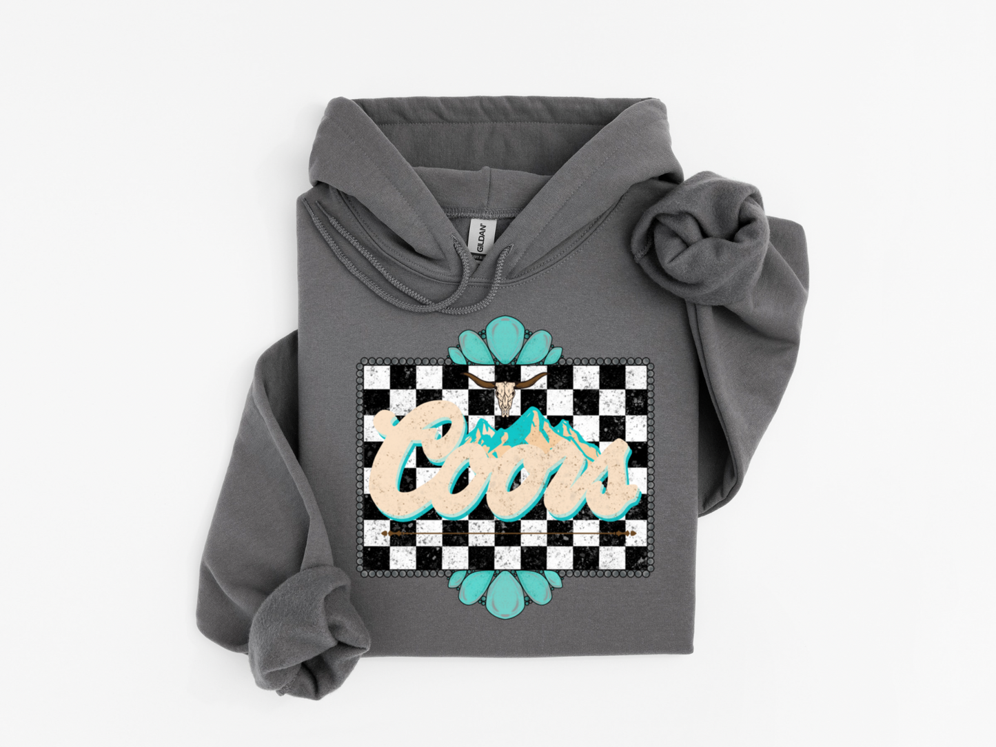 Checkered Coors Hoodie