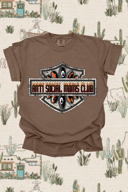 Antisocial Moms Club Graphic Tee
