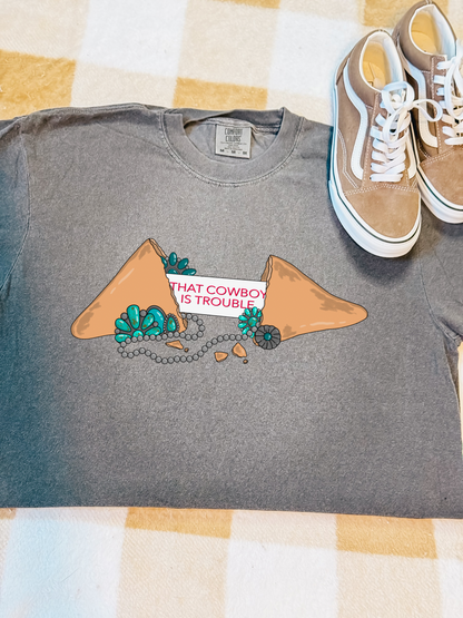 Cowboy = Trouble CC Graphic Tee
