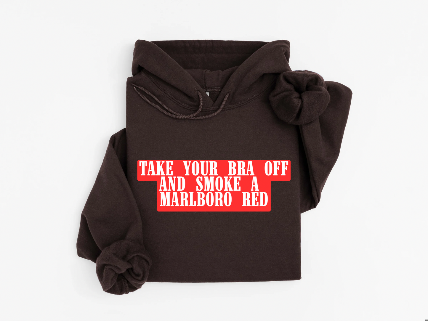 Marlboro Reds X Bra Hoodie