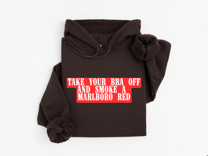 Marlboro Reds X Bra Hoodie