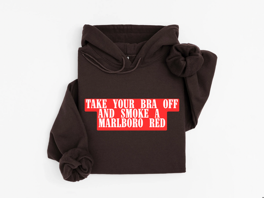 Marlboro Reds X Bra Hoodie